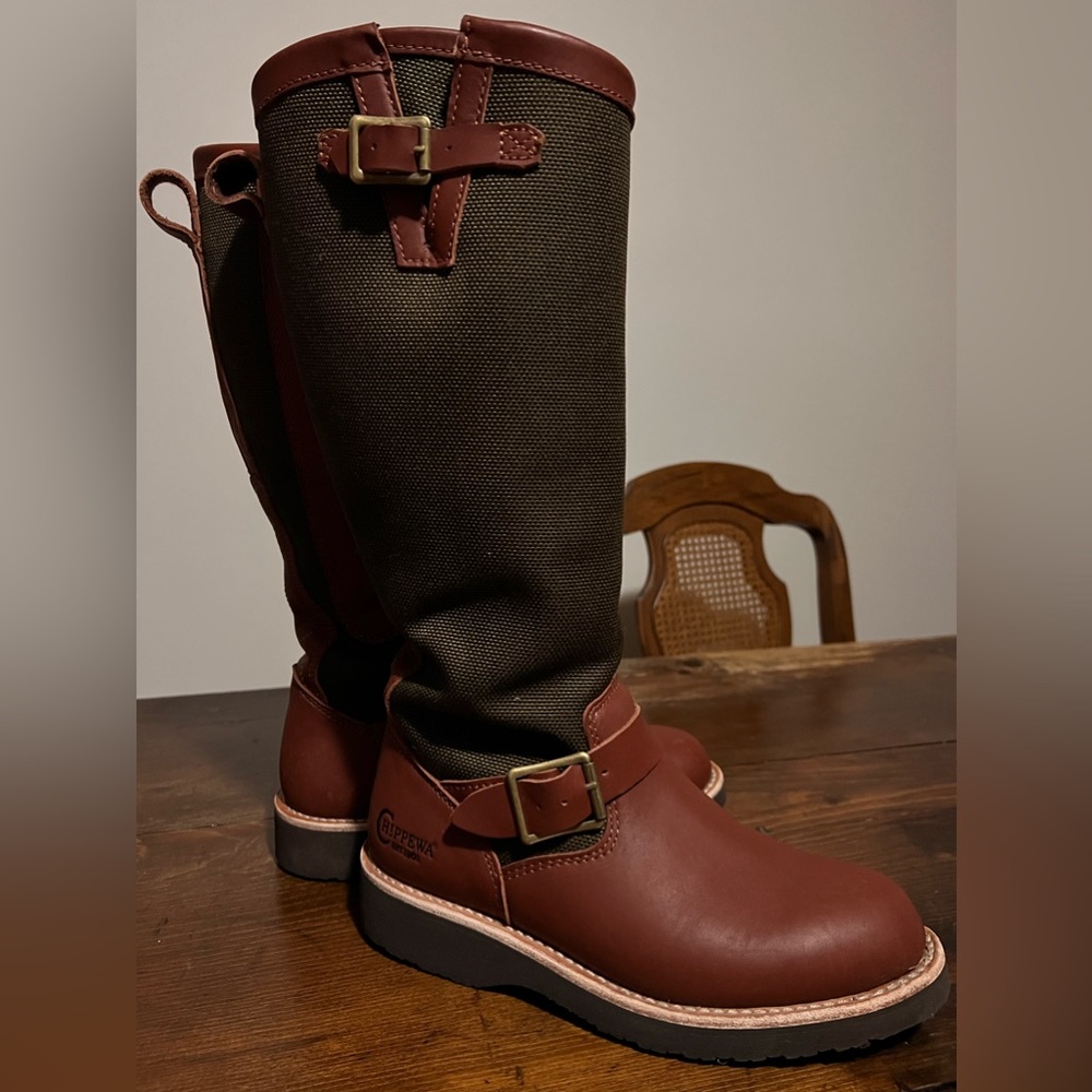 CHIPPEWA SUNJO 15" WOMEN'S SNAKE BOOT - BIRD HUNTING BOOT